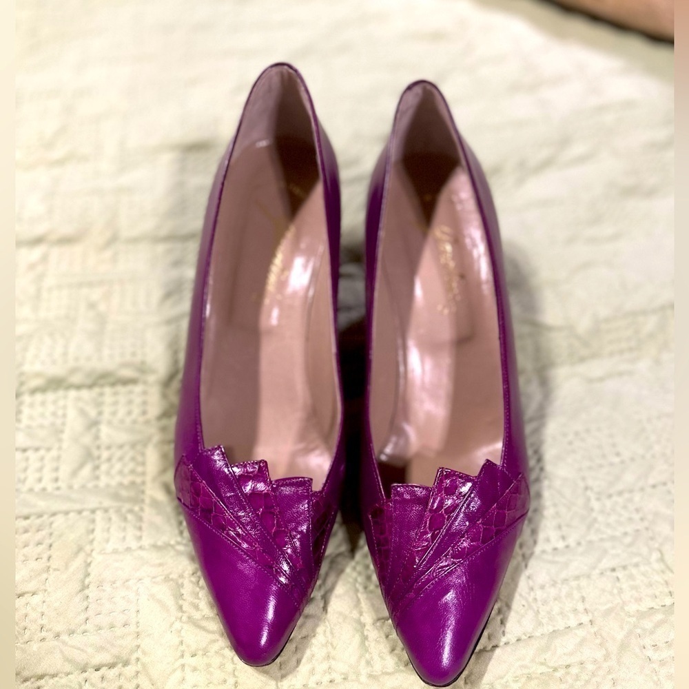 Elegant Purple Women's Heels